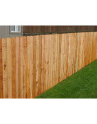 Wood Stockade Fencing