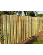 Board on Board Wood Fencing